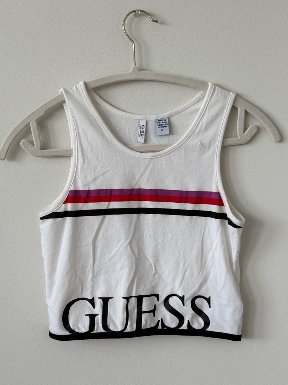 Guess athletic crop top